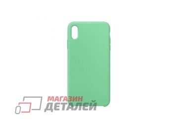 Чехол для iPhone XR Silicone Case зеленый