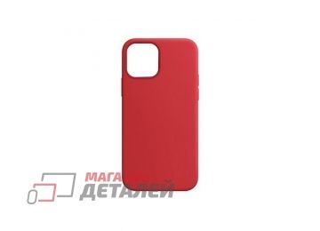 Чехол для iPhone 12, 12 Pro (6.1) Silicone Case красный