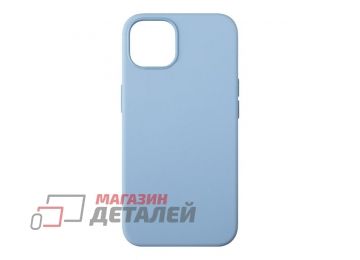 Силиконовый чехол для iPhone 13 "Silicone Case" с поддержкой MagSafe (голубой)