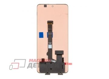 Дисплей (экран) в сборе с тачскрином для Xiaomi Redmi Note 13 Pro 5G, POCO X6 5G черный (OLED)