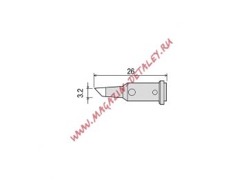 Жало GP-510RT-3.2C для газового паяльника GOOT GP-510