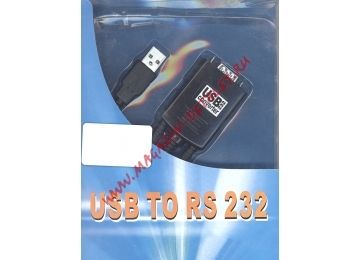 USB адаптер RS 232 черный