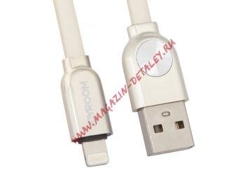 USB кабель JOYROOM DAWN Series S-M339 Lightning 1м плоский метал. разъемы (золотой)