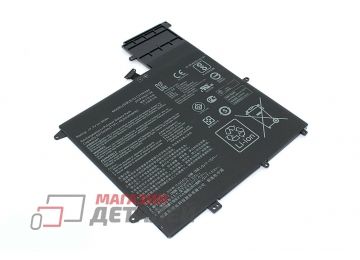 Аккумулятор C21N1624 для ноутбука Asus ZenBook Flip S UX370UA 7.7V 5070mAh черный Premium