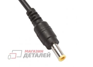 Блок питания (сетевой адаптер) для ноутбуков Samsung 19V 4.74A 90W 5.5x2.5 мм + USB 5V 2.1A черный, с сетевым кабелем