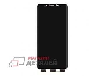 Дисплей (экран) в сборе с тачскрином для Huawei Mate 50 Pro (DCO-LX9) черный (Premium LCD)