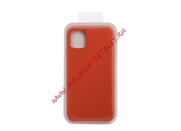 Силиконовый чехол для iPhone 11 "Silicon Case" (бледно-оранжевый) 2