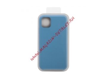 Силиконовый чехол для iPhone 11 "Silicon Case" (голубой) 53