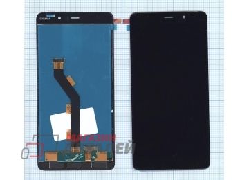 Дисплей (экран) в сборе с тачскрином для Xiaomi Mi 5s Plus черный