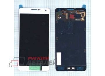 Дисплей (экран) в сборе с тачскрином для Samsung Galaxy A7 SM-A700F белый (OLED)