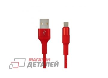 Кабель USB HOCO (X26) Xpress Type-C 1 м (красный)