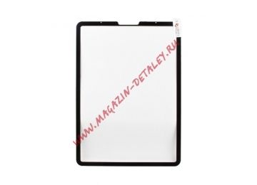 Защитное стекло "LP" для iPad Pro 11" 2021 Thin Frame Full Glue с рамкой 0,33 мм 2,5D 9H (черное)