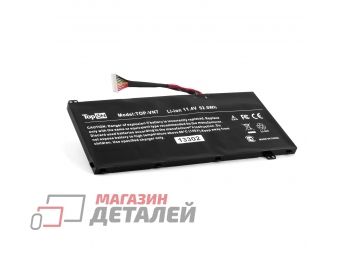 Аккумулятор TopON TOP-VN7 (совместимый с AC14A8L) для ноутбука Acer Aspire VN7 11.4V 52.5Wh (4605mAh) черный