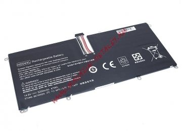 Аккумулятор OEM (совместимый с HD04XL, HSTNN-IB3V) для ноутбука HP Envy Spectre XT 13-2120t 14.8V 3200mAh черный