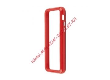 Чехол (бампер) для Apple iPhone 5C красный