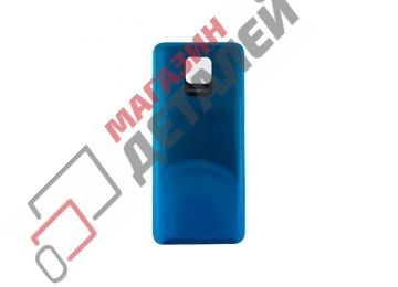 Задняя крышка аккумулятора для Xiaomi Redmi Note 9S синяя