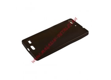 Силиконовый чехол для Lenovo Vibe X2 TPU Case черный матовый