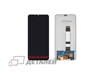 Дисплей (экран) в сборе с тачскрином для Xiaomi Poco M3, Redmi 9T, Redmi 9 Power черный (TFT-совместимый)