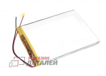 Аккумулятор универсальный 4.1x75x96 мм 3.8V 3500mAh Li-Pol (2 Pin)