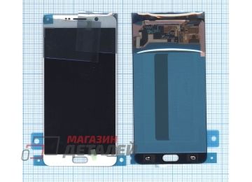 Дисплей (экран) в сборе с тачскрином для Samsung Galaxy Note 5 SM-N920C белый
