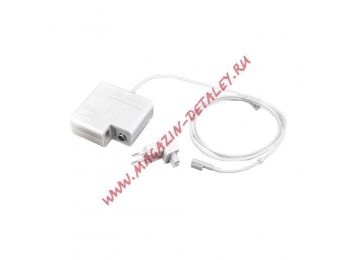 Блок питания (сетевой адаптер) ASX для ноутбуков Apple Macbook 18.5V 4.6A 85W MagSafe L-shape