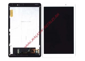 Дисплей (экран) в сборе с тачскрином для Huawei MediaPad T2 10.0 Pro белый