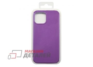 Силиконовый чехол для iPhone 13 Mini "Silicone Case" (сливовый)