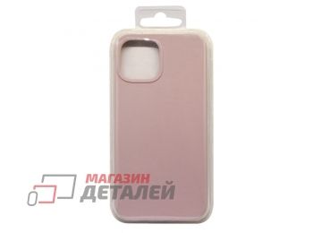 Силиконовый чехол для iPhone 13 Mini "Silicone Case" (пыльно-розовый)