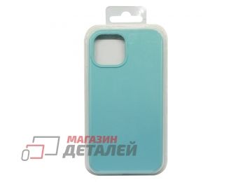 Силиконовый чехол для iPhone 13 Mini "Silicone Case" (бирюзовый)