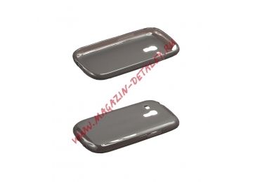 Силиконовый чехол для Samsung i8190 Galaxy S3 mini TPU Case (черный матовый)