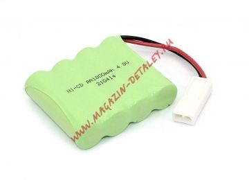 Аккумулятор для радиоуправляемой модели Ni-Cd 4.8V 1800 mAh AA Flatpack разъем EL