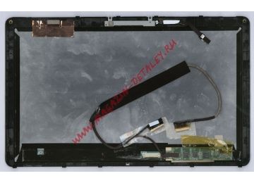 Дисплей (экран) в сборе (матрица B116HAT03.1 + сенсор) для Acer Iconia Tab W700 W701 рамка