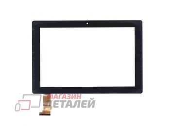 Сенсорное стекло (тачскрин) для Irbis TW60 черное с рамкой