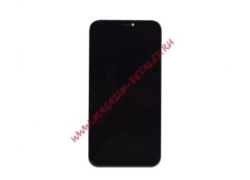 Дисплей (экран) в сборе с тачскрином для iPhone 11 черный (Premium SC LCD)