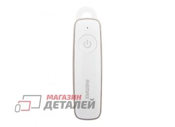 Bluetooth гарнитура вставная моно REMAX RB-T7 белая