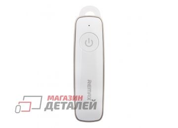 Bluetooth гарнитура вставная моно REMAX RB-T8 белая