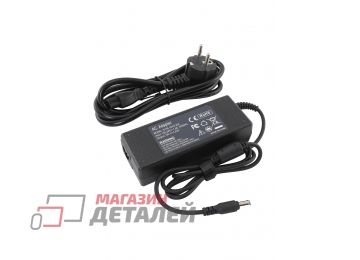 Блок питания (сетевой адаптер) для монитора и телевизора Samsung 19V 4.19A 80W 6.5x4.4 мм с иглой черный, с сетевым кабелем