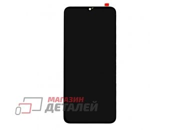 Дисплей (экран) в сборе с тачскрином для Realme C30, C33, Narzo 50i Prime (RMX 3581, RMX 3624, RMX 3506) черный (High Quality)