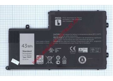 Аккумулятор TRHFF для ноутбука Dell Inspiron 15-5547 11.1V 43Wh (3870mAh) черный Premium
