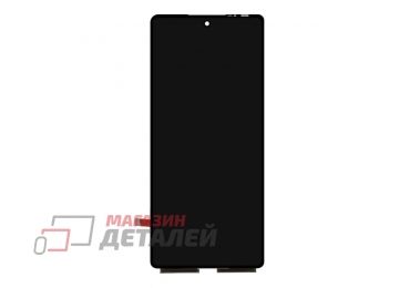 Дисплей (экран) в сборе с тачскрином для Tecno Camon 30 4G, 5G, Pova 6 Pro 5G (CL6, CL7, LI9) черный (Premium LCD)