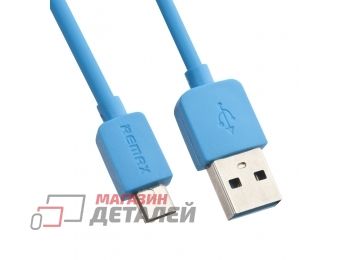 USB кабель REMAX RC-06m Light Series 1M Cable Micro USB синий