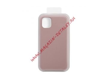 Силиконовый чехол для iPhone 11 "Silicon Case" (пыльно-розовый) 19