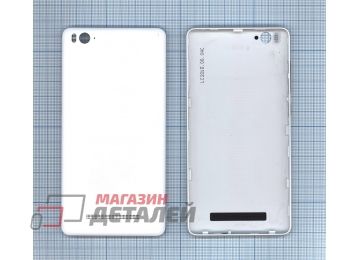 Задняя крышка аккумулятора для Xiaomi Mi 4i белая (с разбора)