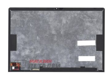 Дисплей (экран) в сборе с тачскрином для Lenovo Yoga Tablet 13 YT-K606F черный