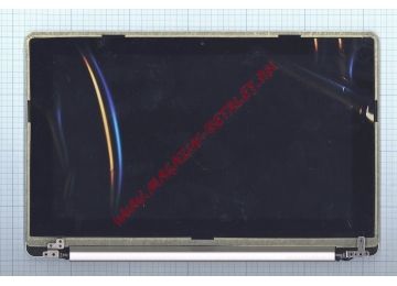 Крышка для ноутбука Asus VivoBook X202E 1366x768 светло-серая