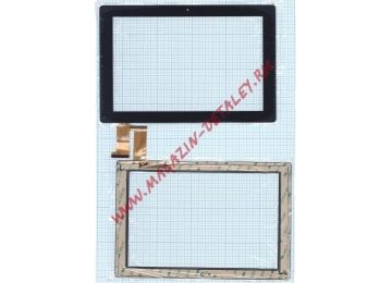 Сенсорное стекло (тачскрин) FPC-FC101J185-01 черное