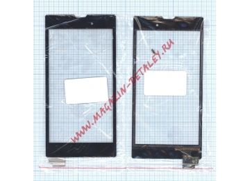 Сенсорное стекло (тачскрин) для Sony Xperia T3 черное