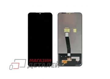 Дисплей (экран) в сборе с тачскрином для Samsung Galaxy A22s SM-A226B черный (Premium LCD)