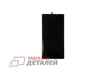 Дисплей (экран) в сборе с тачскрином для Huawei Mate 30 Pro черный (Premium LCD)