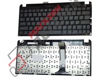 Клавиатура для ноутбука Asus Eee PC 1025 1060 черная с черной рамкой